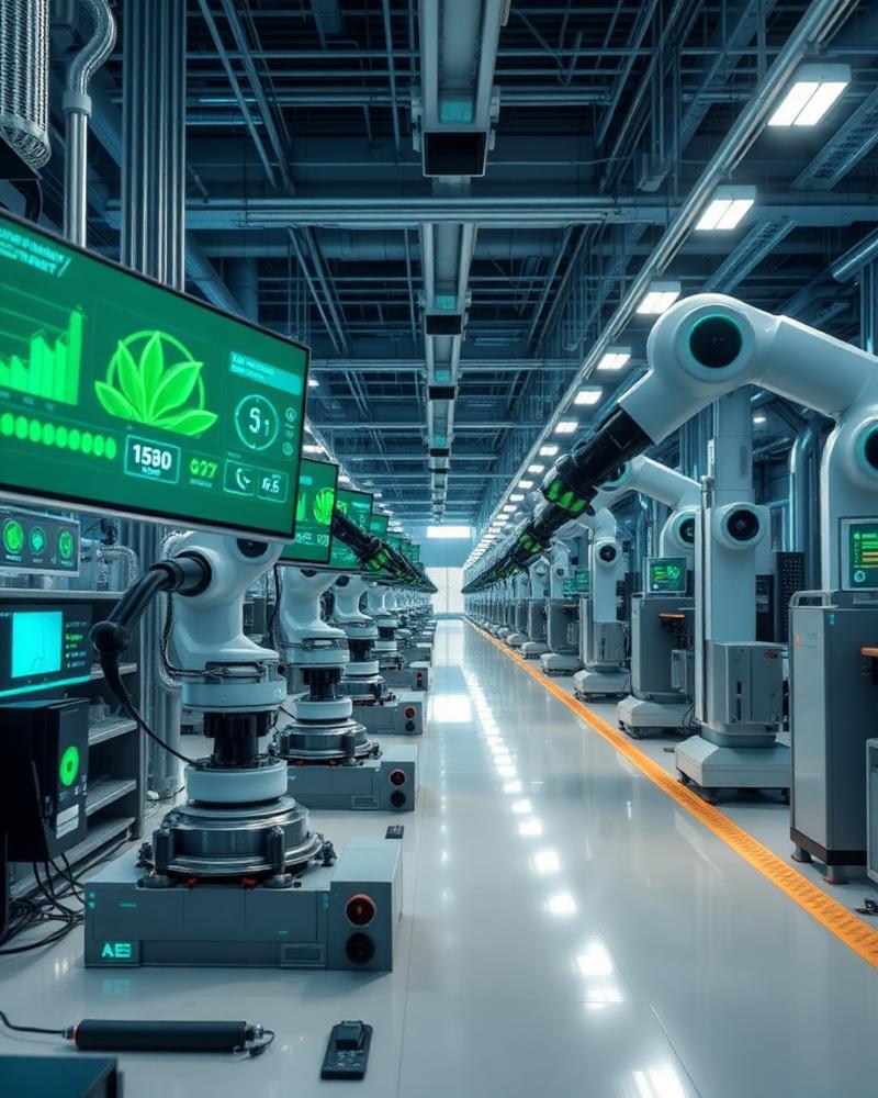 AI's Role in Sustainable Manufacturing: Reducing Industrial Waste